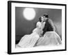 Couple Sitting Together in Love-null-Framed Photo