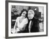 Couple Sitting Together in Love-null-Framed Photo
