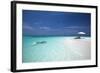 Couple Snorkelling in Maldives, Indian Ocean, Asia-Sakis Papadopoulos-Framed Photographic Print