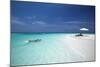 Couple Snorkelling in Maldives, Indian Ocean, Asia-Sakis Papadopoulos-Mounted Photographic Print