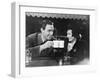 Couple Toasting with Mugs-null-Framed Photo