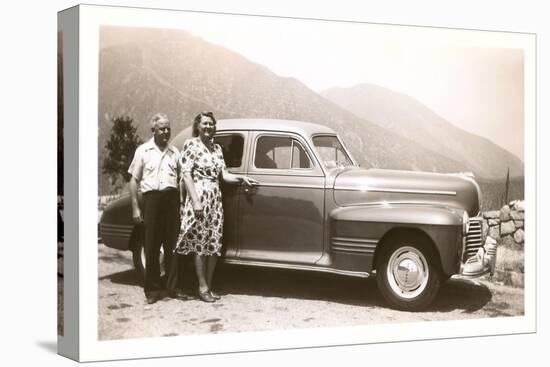Couple Vacationing in the Forties-null-Stretched Canvas