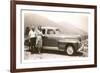 Couple Vacationing in the Forties-null-Framed Premium Giclee Print