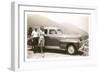 Couple Vacationing in the Forties-null-Framed Art Print