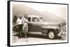 Couple Vacationing in the Forties-null-Framed Stretched Canvas