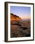 Couple Walking Down Henry's Beach, Santa Barbara, California-Savanah Stewart-Framed Photographic Print