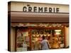 Couple Window Shopping at Cremerie, Paris, France-Lisa S. Engelbrecht-Stretched Canvas