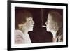 Couple with a Cigarette, 1917-French School-Framed Giclee Print