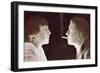 Couple with a Cigarette, 1917-French School-Framed Giclee Print