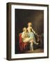 Couple with an Escaped Bird-Louis Leopold Boilly-Framed Giclee Print