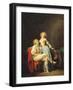 Couple with an Escaped Bird-Louis Leopold Boilly-Framed Giclee Print