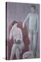 Couple with Cat-Ruth Addinall-Stretched Canvas