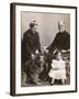 Couple with Grandson and Dog-null-Framed Photographic Print