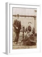 Couple with Havanese-null-Framed Photographic Print