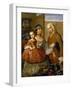 Couple with Little Girl (De Espanol y Mestiza, Castiza), Museo de America, Madrid, Spain-Miguel Cabrera-Framed Giclee Print