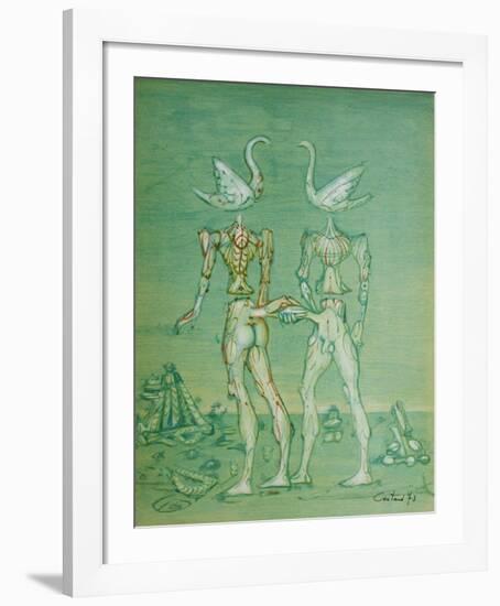 Couple-Lucien Coutaud-Framed Limited Edition