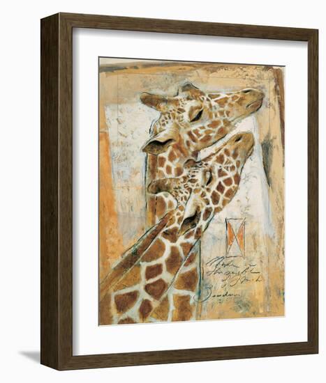 Couple-Joadoor-Framed Art Print