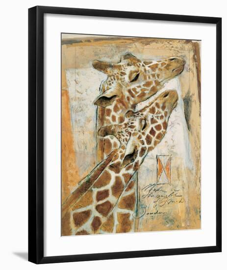 Couple-Joadoor-Framed Art Print