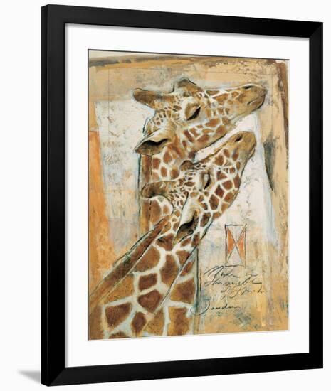 Couple-Joadoor-Framed Art Print