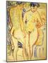 Couple-Ernst Ludwig Kirchner-Mounted Premium Giclee Print