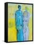 Couple-Marie Bertrand-Framed Stretched Canvas