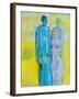 Couple-Marie Bertrand-Framed Giclee Print