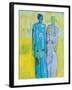 Couple-Marie Bertrand-Framed Giclee Print