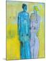 Couple-Marie Bertrand-Mounted Giclee Print