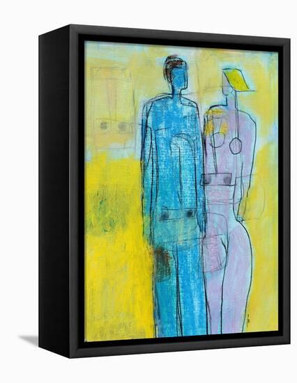Couple-Marie Bertrand-Framed Stretched Canvas
