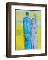 Couple-Marie Bertrand-Framed Giclee Print