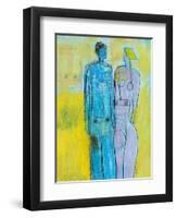 Couple-Marie Bertrand-Framed Giclee Print