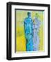 Couple-Marie Bertrand-Framed Giclee Print