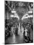 Couples Dancing in the Grand Foyer of the Paris Opera House at a Victory Ball-null-Mounted Photographic Print