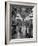 Couples Dancing in the Grand Foyer of the Paris Opera House at a Victory Ball-null-Framed Photographic Print