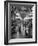 Couples Dancing in the Grand Foyer of the Paris Opera House at a Victory Ball-null-Framed Photographic Print