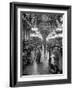 Couples Dancing in the Grand Foyer of the Paris Opera House at a Victory Ball-null-Framed Photographic Print