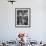 Couples Dancing in the Grand Foyer of the Paris Opera House at a Victory Ball-null-Framed Photographic Print displayed on a wall