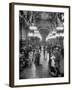 Couples Dancing in the Grand Foyer of the Paris Opera House at a Victory Ball-null-Framed Photographic Print