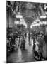 Couples Dancing in the Grand Foyer of the Paris Opera House at a Victory Ball-null-Mounted Photographic Print