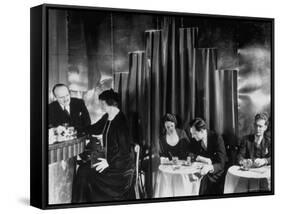 Couples Enjoying Drinks at This Smart, Modern Speakeasy Without Police Prohibition Raids-Margaret Bourke-White-Framed Stretched Canvas