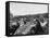 Couples Enjoying Food During Intermission of the Opera at the Glyndebourne Festival-Cornell Capa-Framed Stretched Canvas