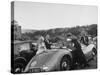 Couples Enjoying Food During Intermission of the Opera at the Glyndebourne Festival-Cornell Capa-Stretched Canvas