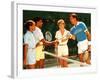 Couples Playing Tennis Together-Bill Bachmann-Framed Photographic Print