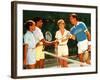 Couples Playing Tennis Together-Bill Bachmann-Framed Photographic Print