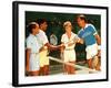 Couples Playing Tennis Together-Bill Bachmann-Framed Photographic Print