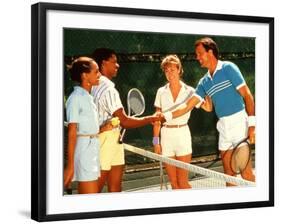 Couples Playing Tennis Together-Bill Bachmann-Framed Photographic Print