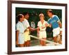 Couples Playing Tennis Together-Bill Bachmann-Framed Photographic Print