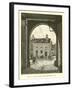 Cour De L'Ancien College Sainte-Barbe, 1830-null-Framed Giclee Print