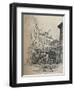 Cour De Rohan, 1915-Charles Jouas-Framed Giclee Print