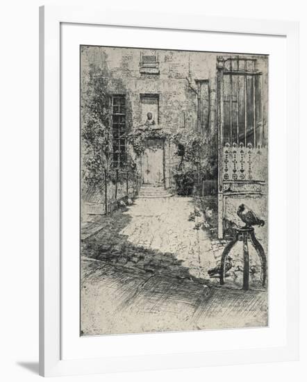 Cour De Rohan, 1915-Charles Jouas-Framed Giclee Print